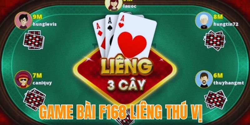 Giới thiệu trò chơi đánh bài Liêng F168 thú vị